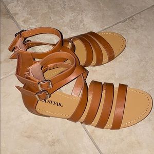 Brown Gladiator Sandals